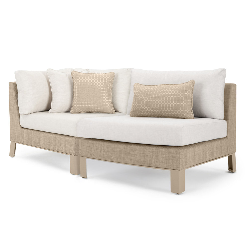 Portofino Sling Sunbrella Outdoor Corner & Armless Chair