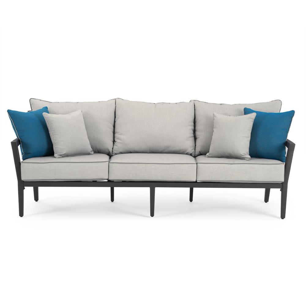 Venetia 88in Sunbrella Outdoor Sofa - Gray