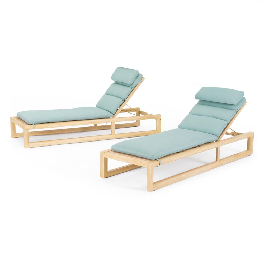 Benson Chaise Lounges with Cushions