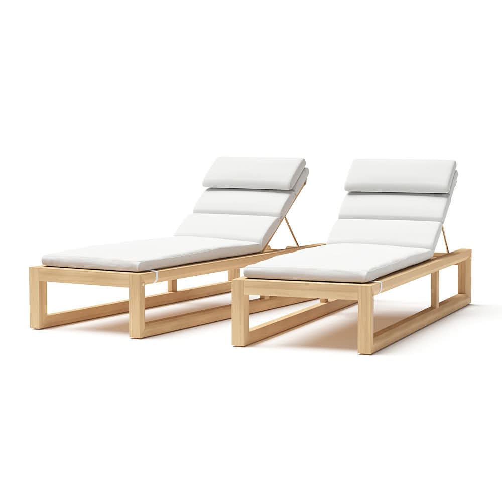Benson Chaise Lounges with Cushions