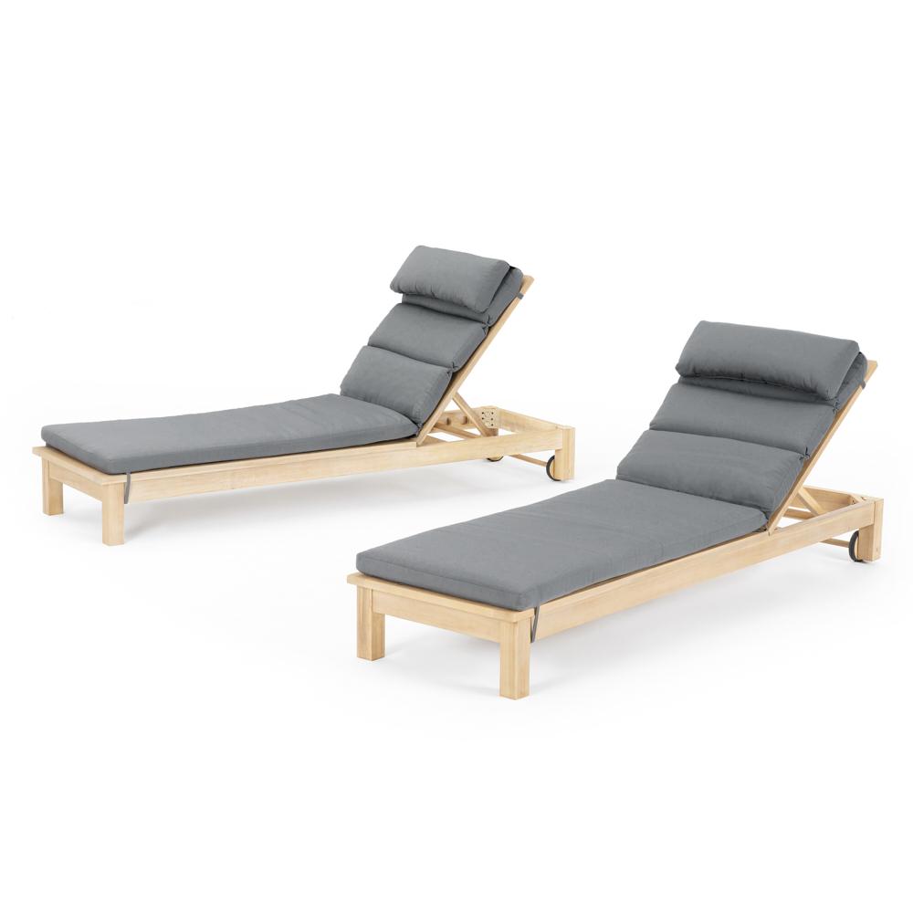 Kooper Chaise Lounges with Cushions