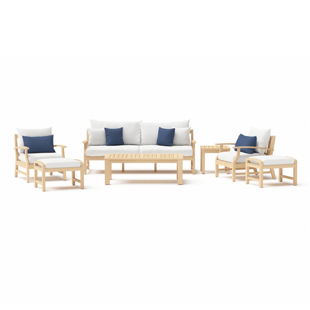 Kooper 7 Piece Sunbrella Outdoor Sofa & Club Chair Set