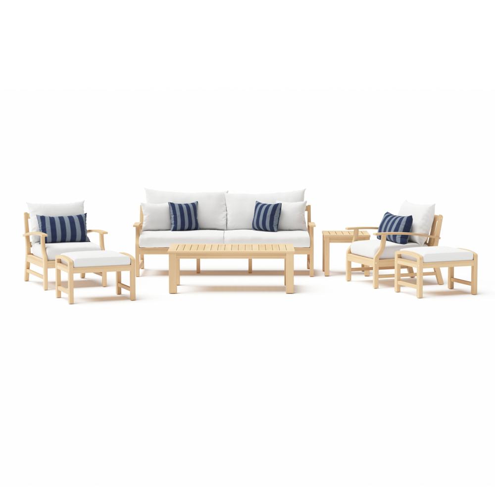 Kooper 7 Piece Sunbrella Outdoor Sofa & Club Chair Set