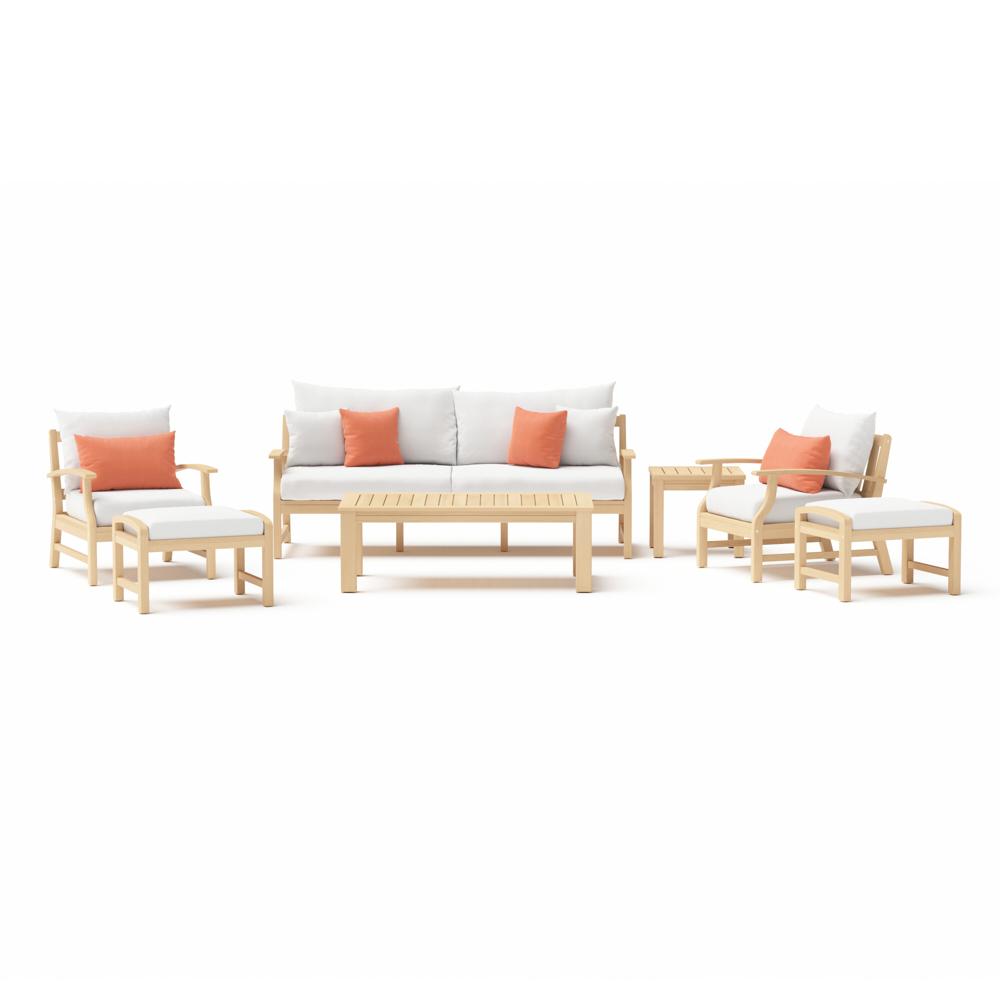 Kooper 7 Piece Sunbrella Outdoor Sofa & Club Chair Set
