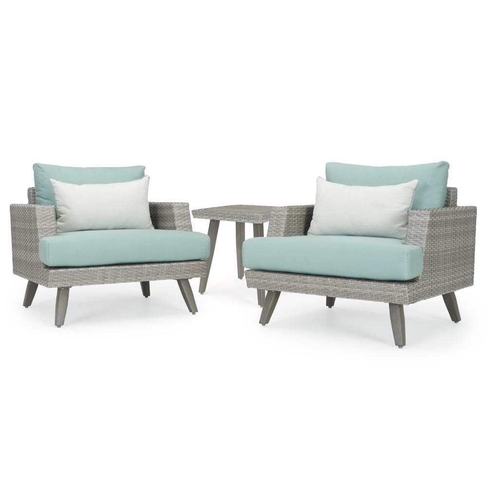 Portofino Casual Sunbrella Outdoor Club Chair & Side Table