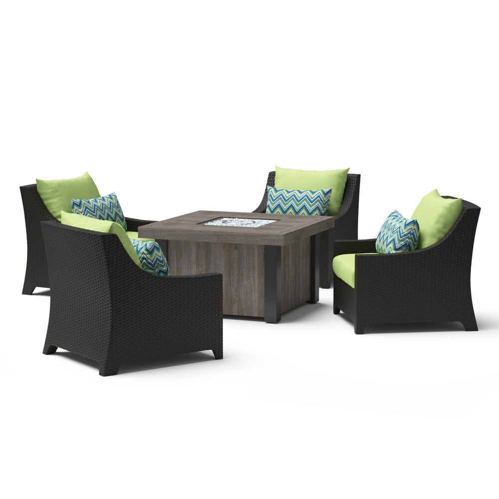 Deco 5 Piece Fire Chat Set