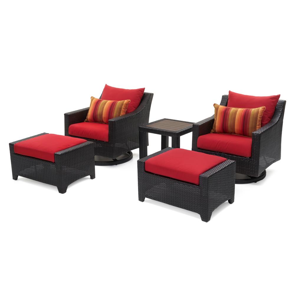 Deco Deluxe 5 Piece Motion Club & Ottoman