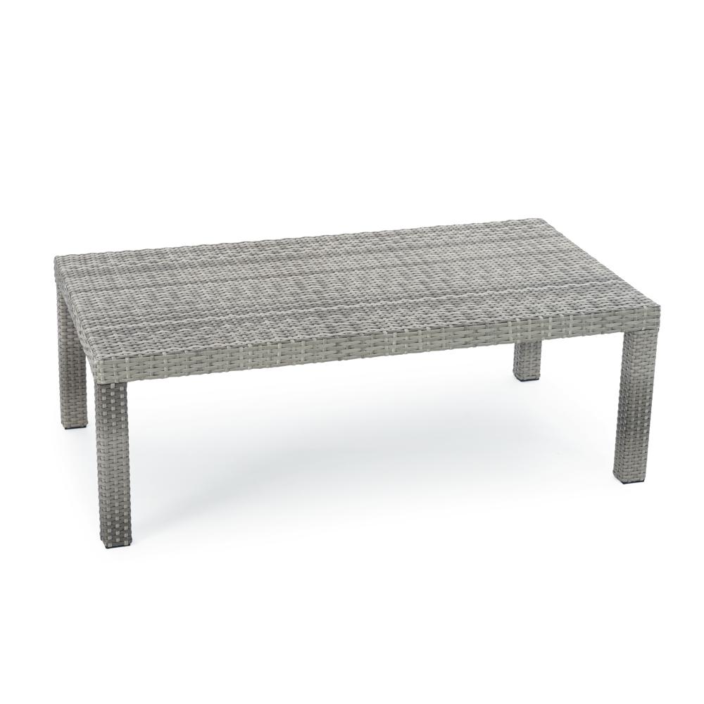 Cannes Woven 26x46 Woven Coffee Table