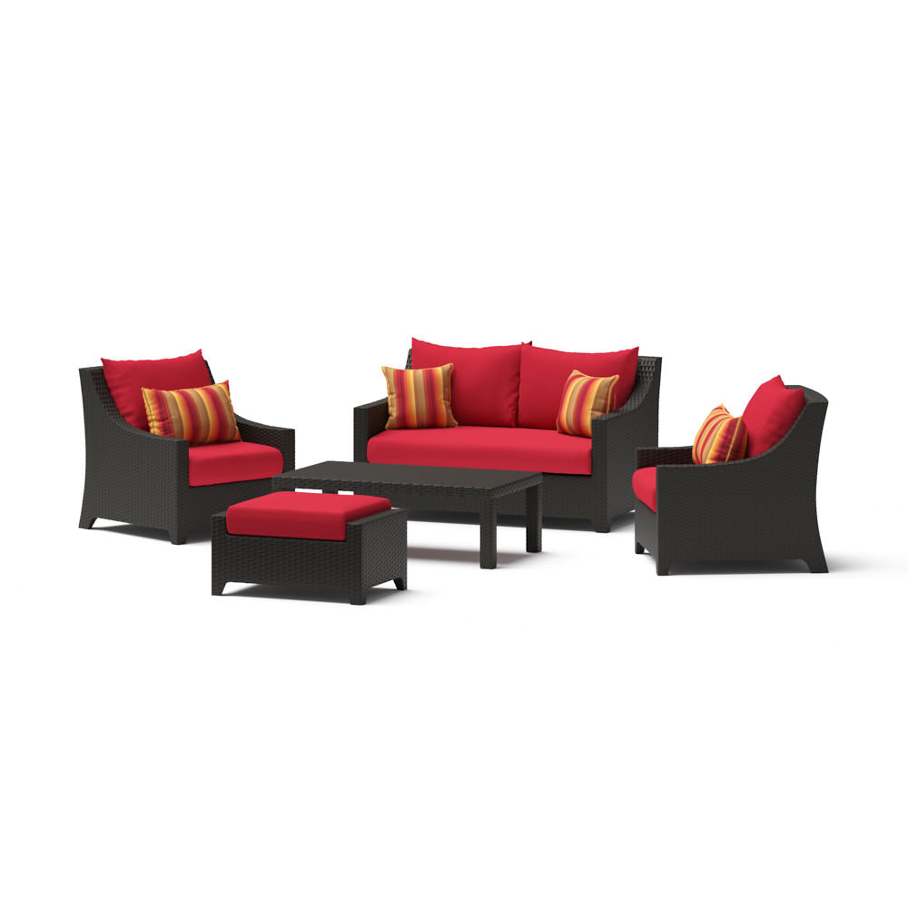 Deco 5 Piece Love & Club Seating Set