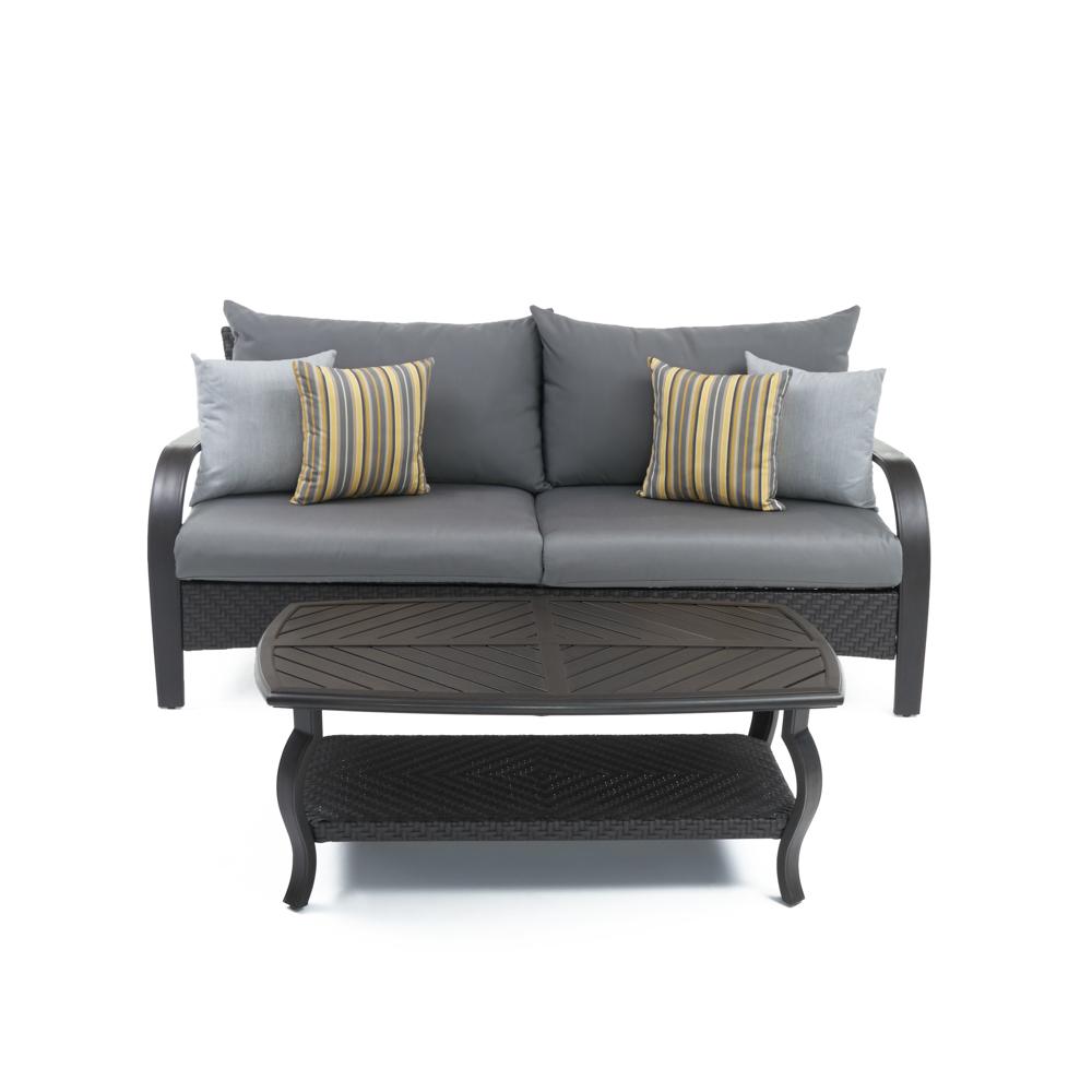 Barcelo Sunbrella Outdoor Sofa & Coffee Table