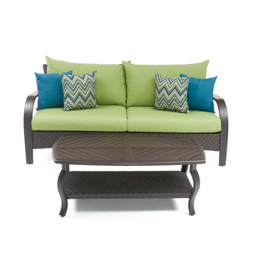 Barcelo Sunbrella Outdoor Sofa & Coffee Table