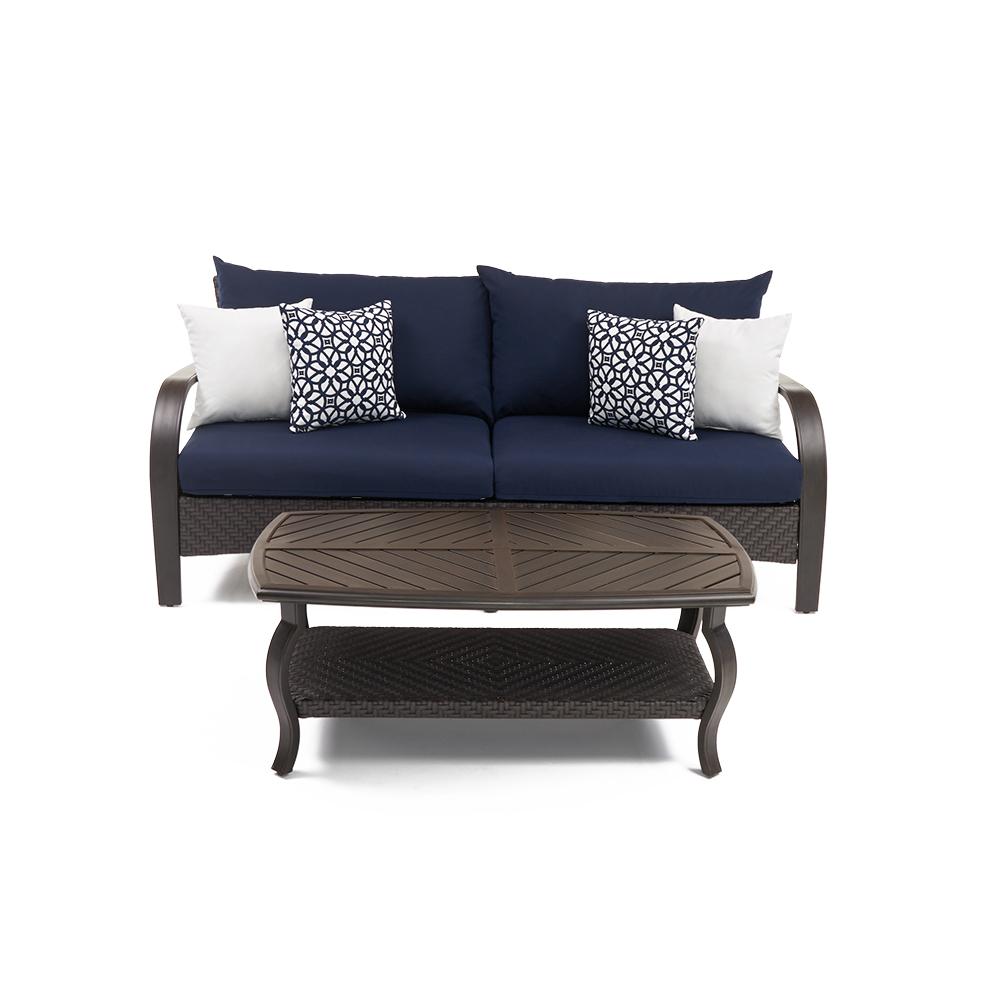 Barcelo Sunbrella Outdoor Sofa & Coffee Table