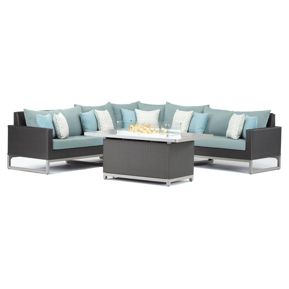 Milo Espresso 6 Piece Fire Sectional