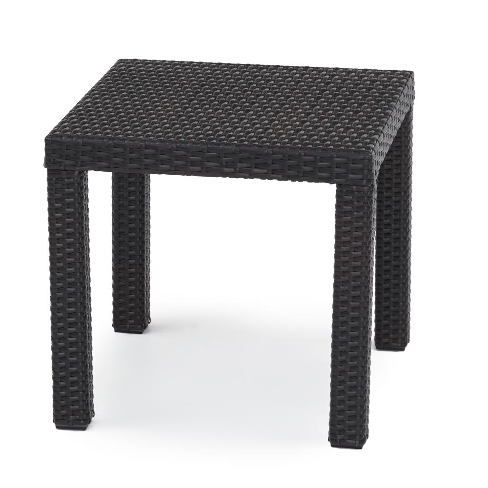 Deco Woven 20x20 Side Table
