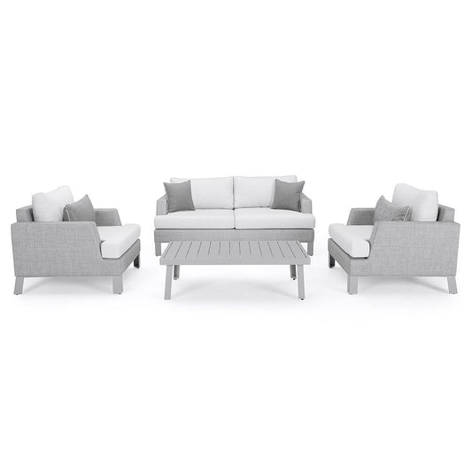 Portofino Sling 4 Piece Sunbrella Outdoor Modular Seating Group
